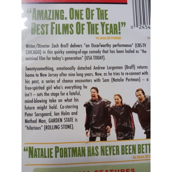 Garden State DVD - Picture 3 of 3